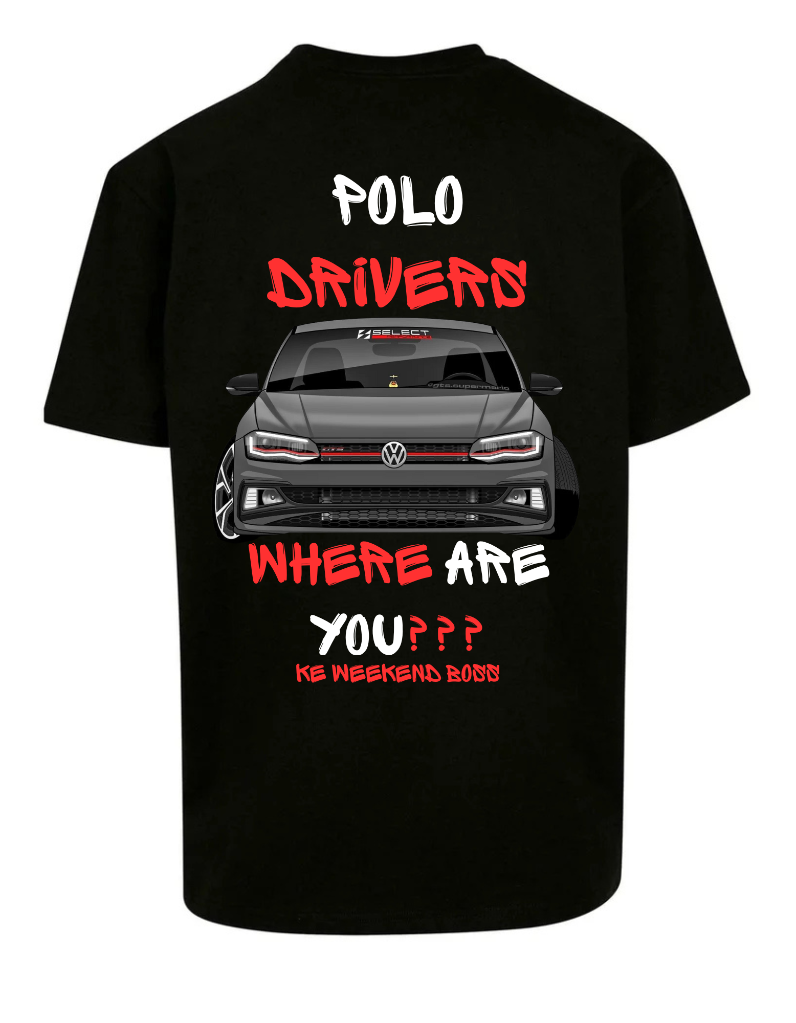 GREY POLO GTI SHIRT